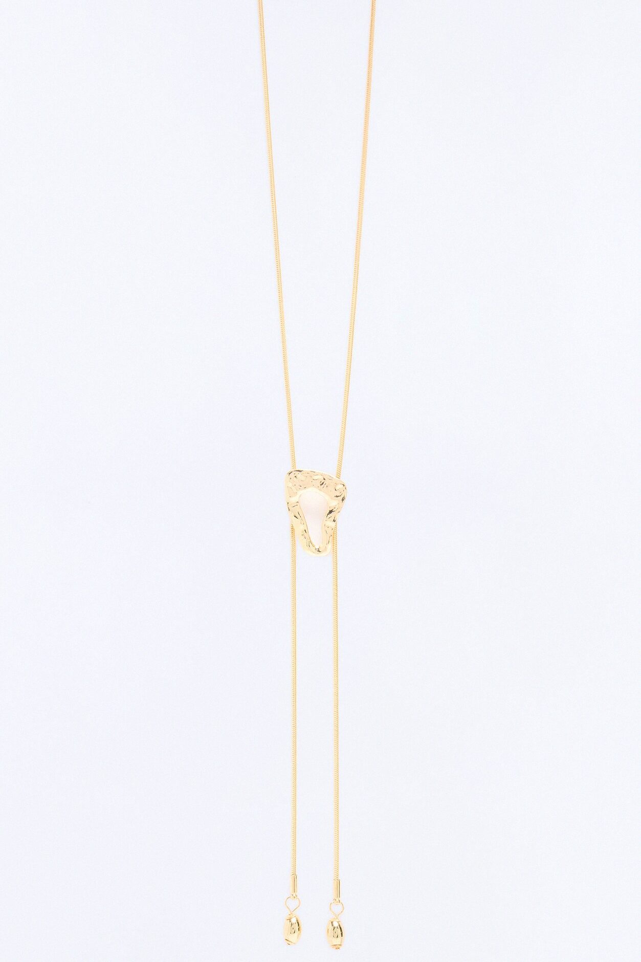 Sunkissed Lariat Necklace - Gold