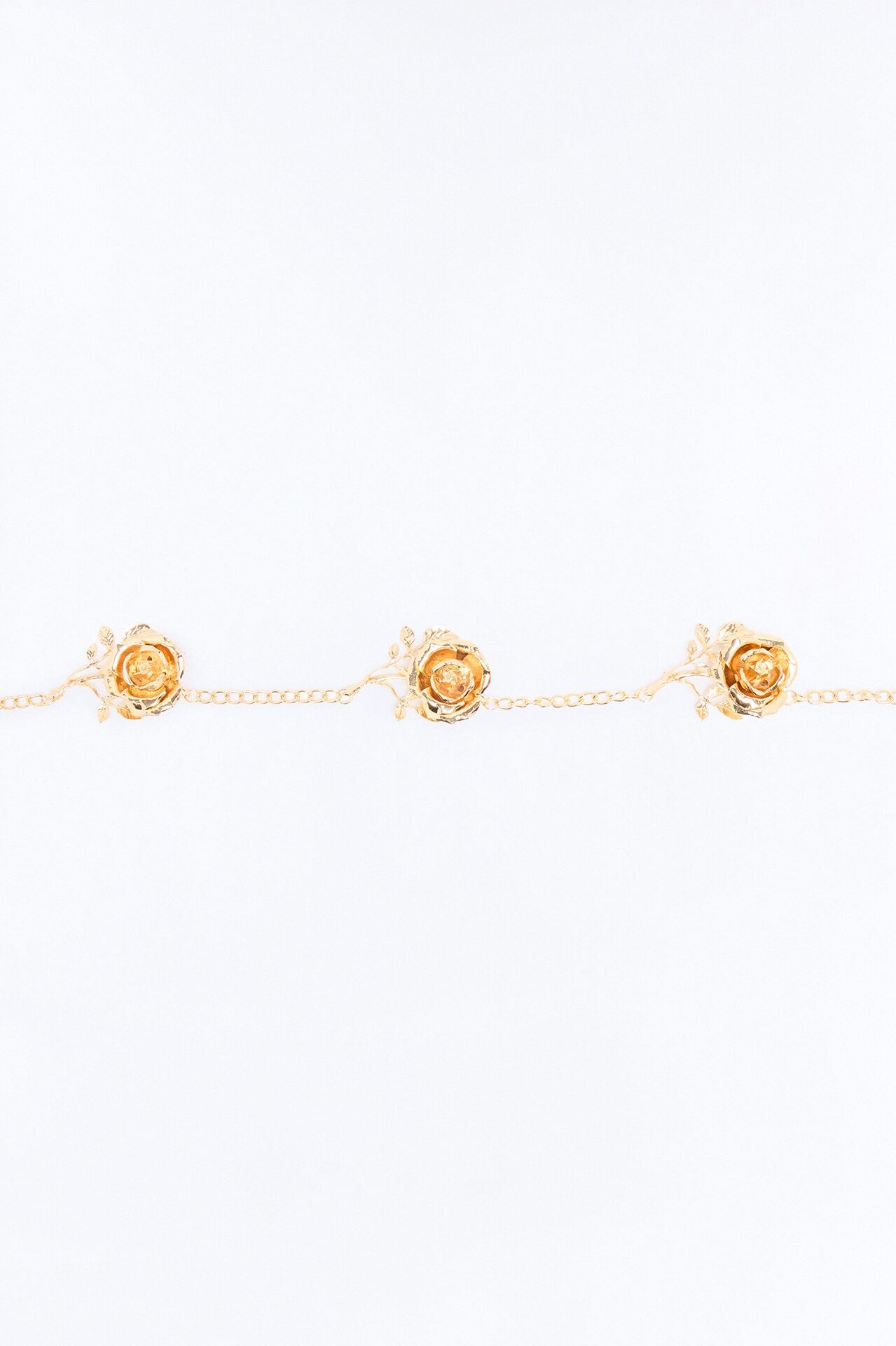 Night Bloom Chain Belt - Gold