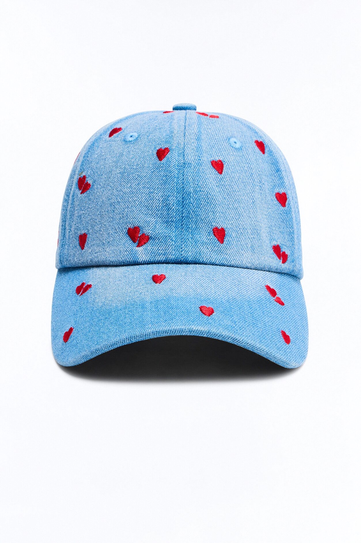 Lonely Hearts Baseball Hat - Blue/combo
