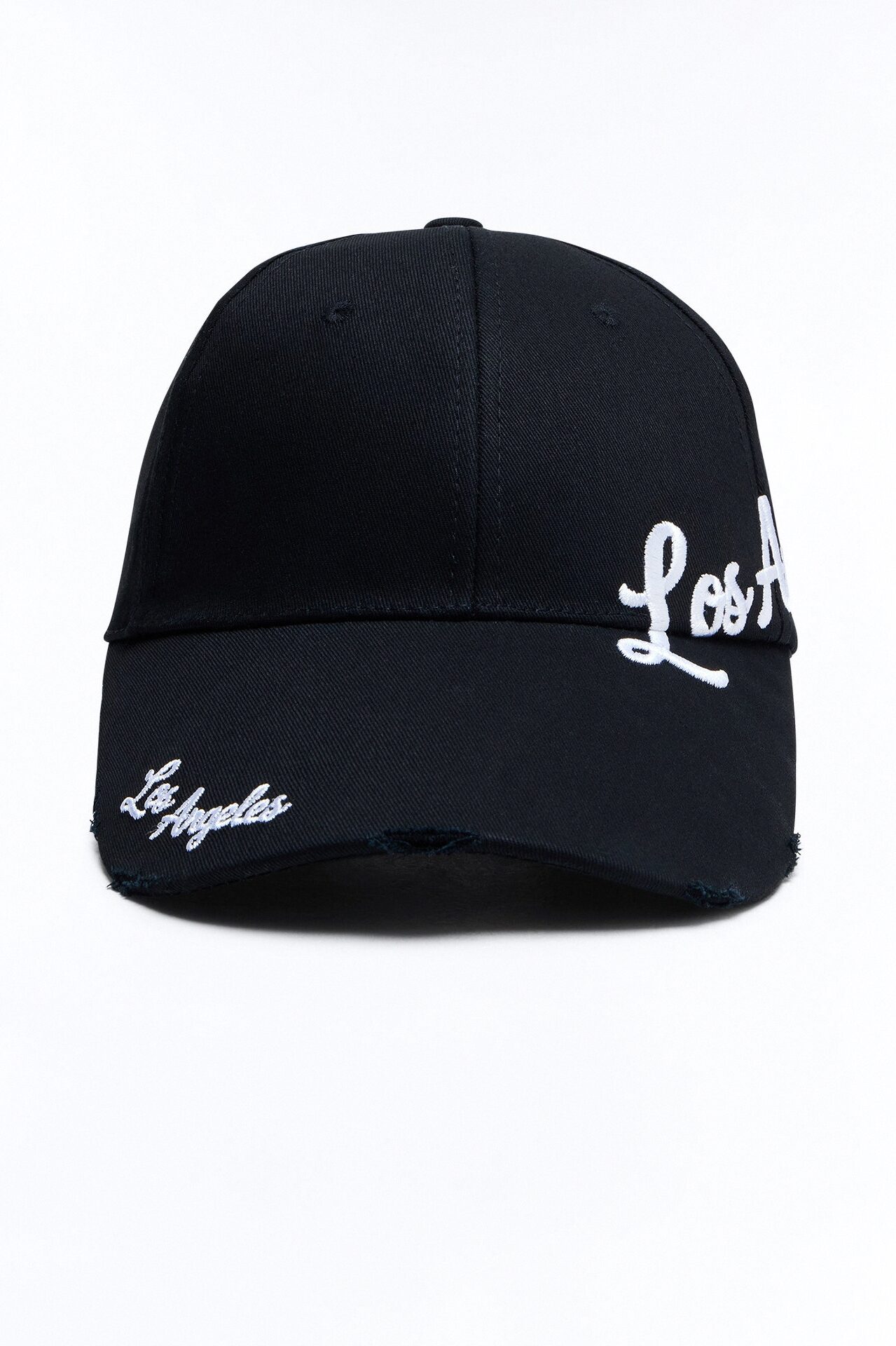 On The West Side Baseball Hat - Black/White