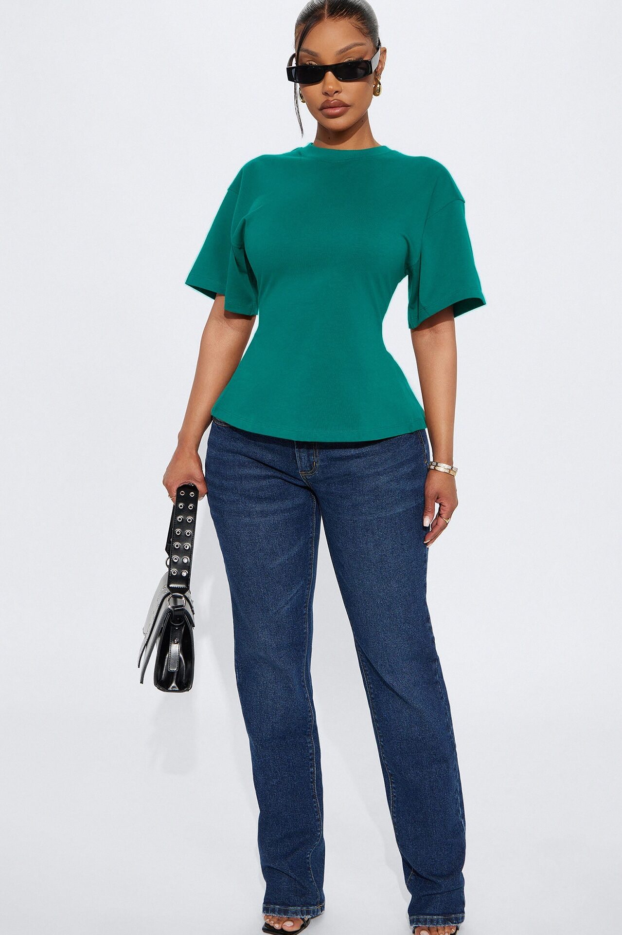 Jayden Fitted T-Shirt - Teal