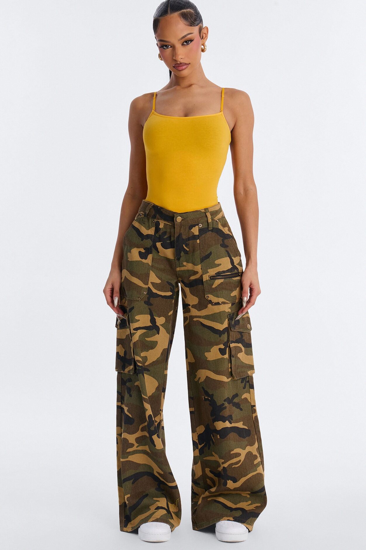 Sara Cami Top - Orange