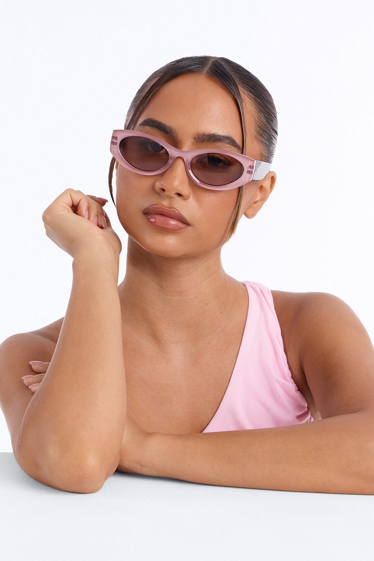 Afternoon Meet Up Sunglasses - Pink/combo