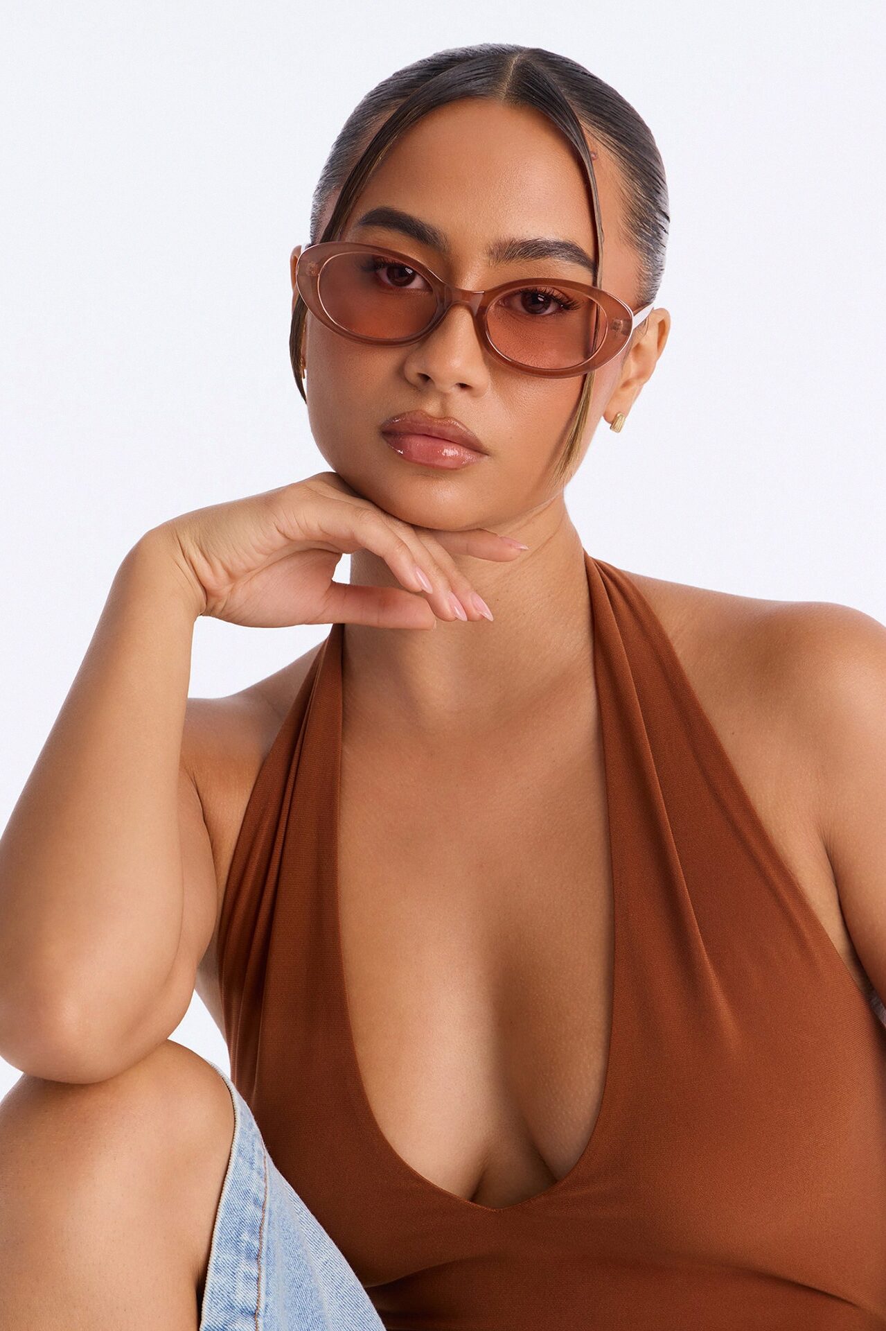 Sugar Tide Sunglasses - Brown/combo