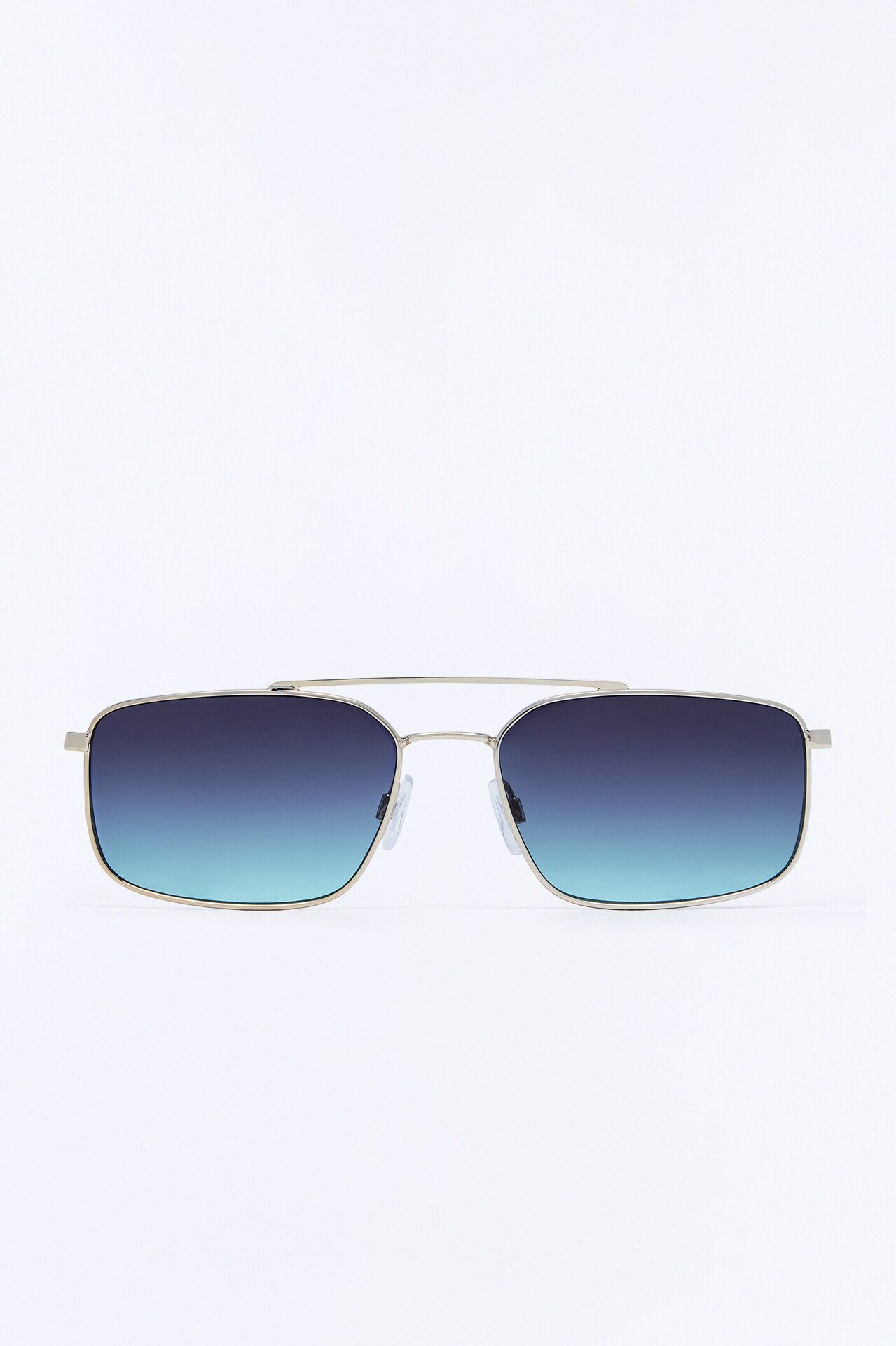 Daybreak Flyer Sunglasses - Silver/Blue