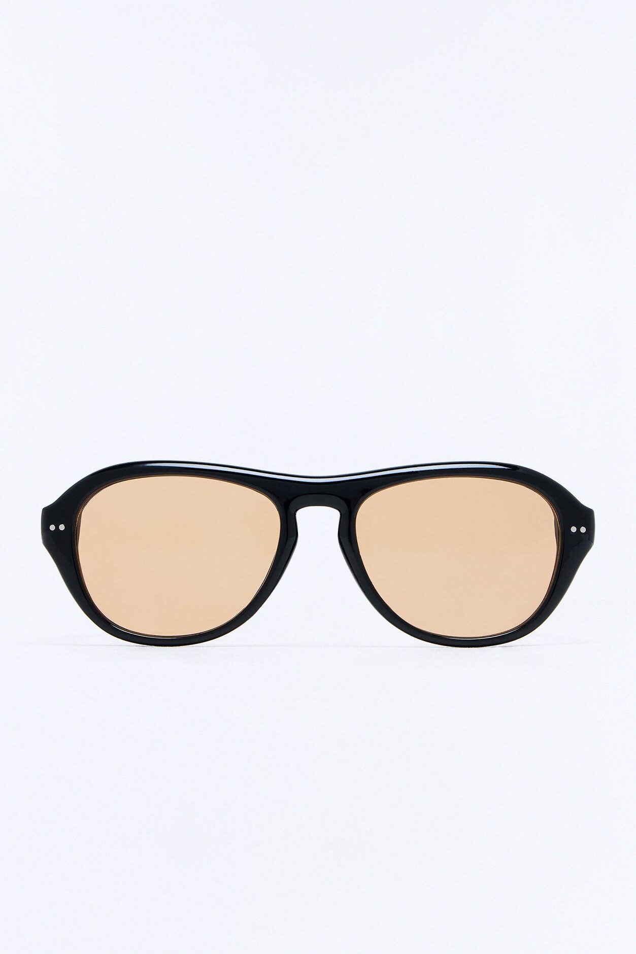 Dancing Disco Doll Sunglasses - Black/Brown