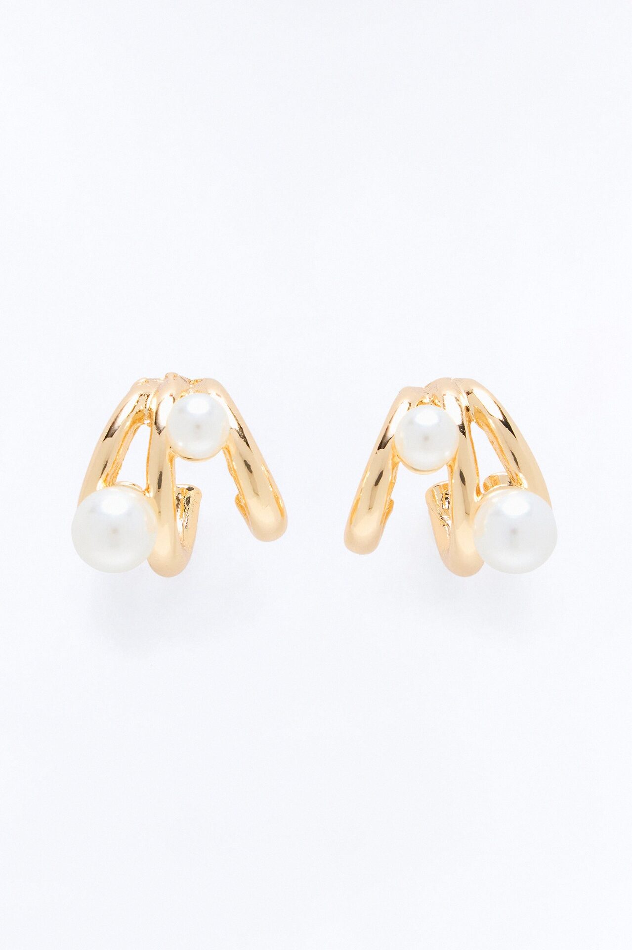 Take Me There Stud Earrings - Gold