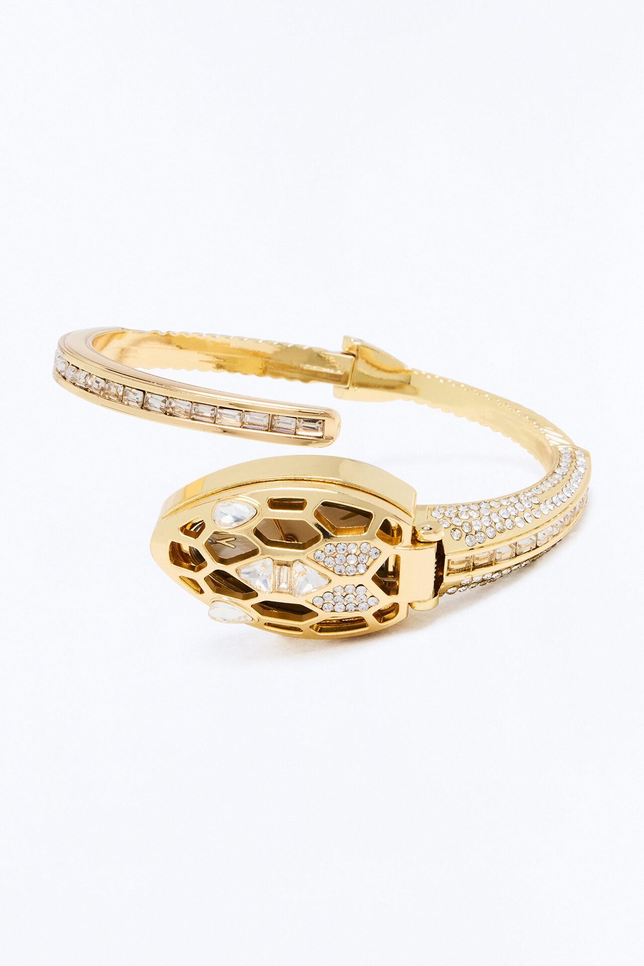 Never Rushed Snake Watch - Gold