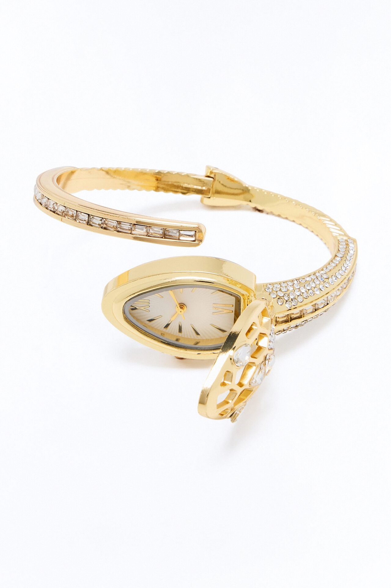 Never Rushed Snake Watch - Gold