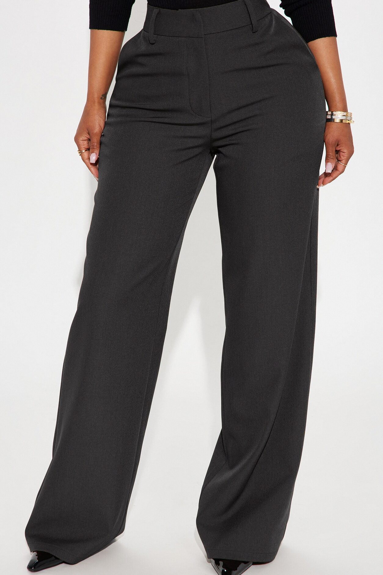 Make No Mistake Trouser - Charcoal