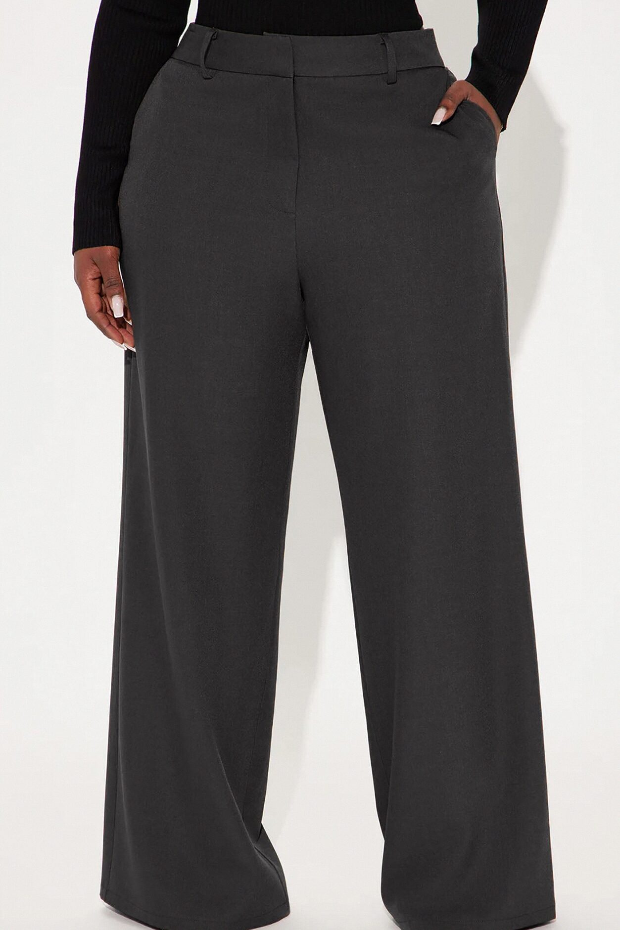 Make No Mistake Trouser - Charcoal