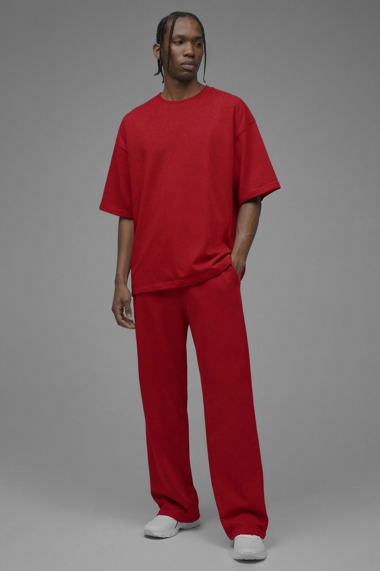 410 Baggy Sweatpants - Red
