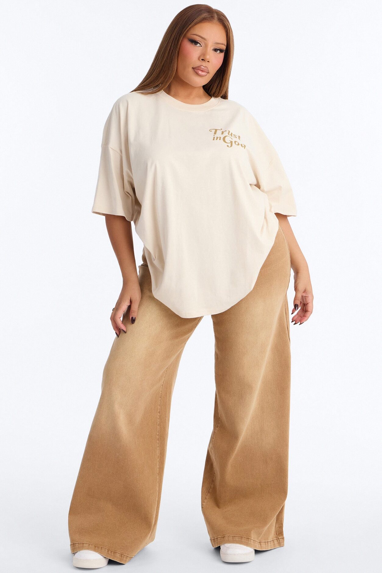 Trust In God Tee - Off White