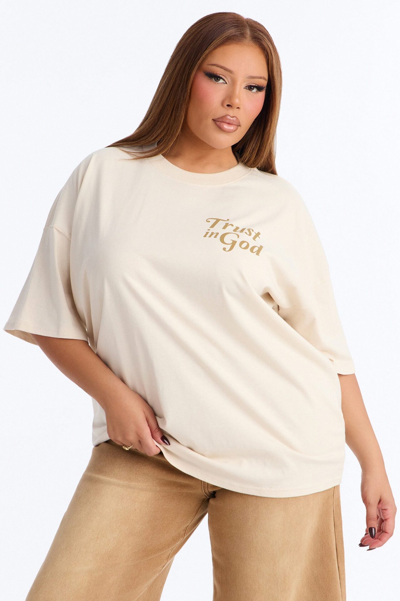 Trust In God Tee - Off White