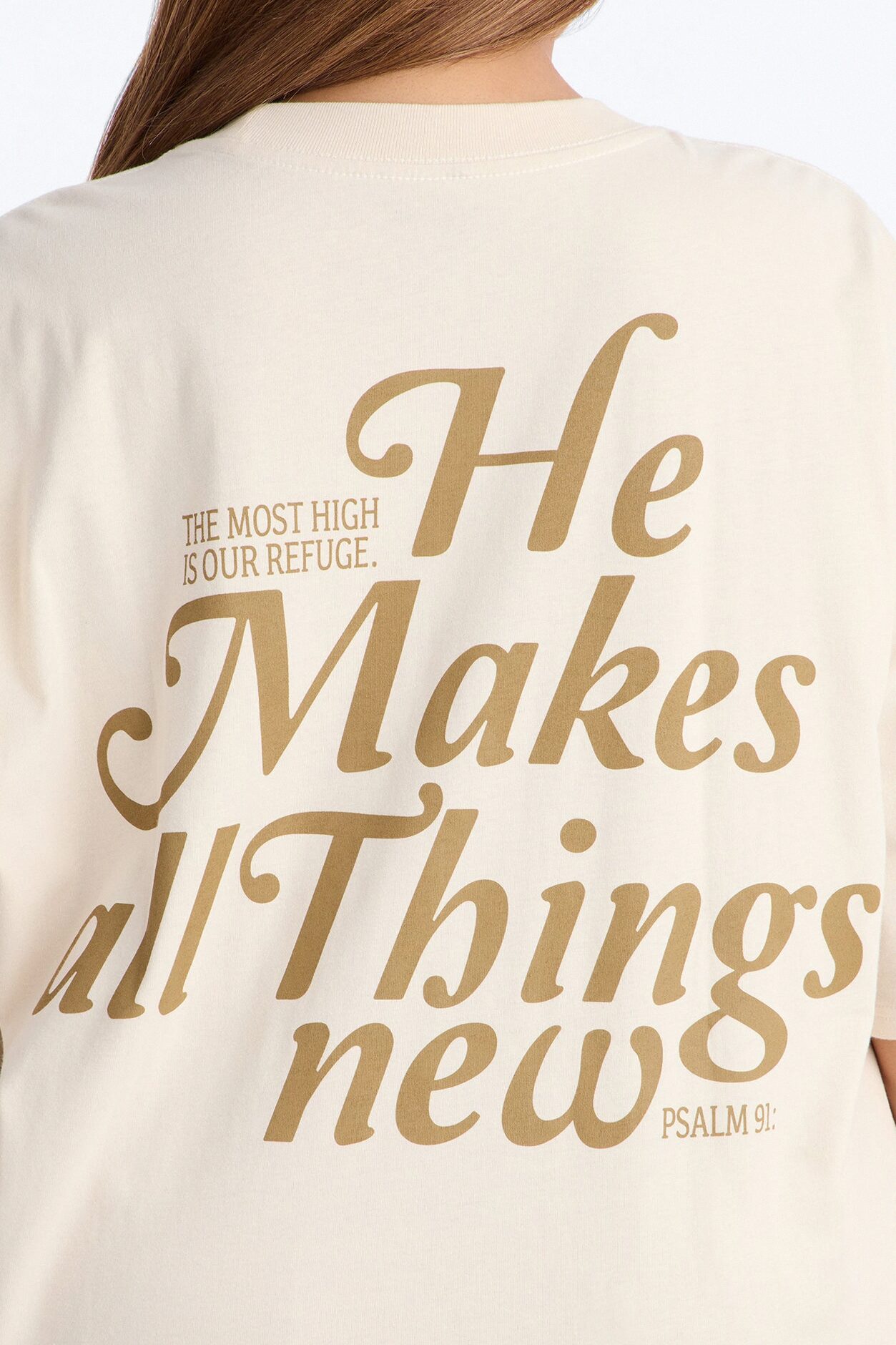 Trust In God Tee - Off White