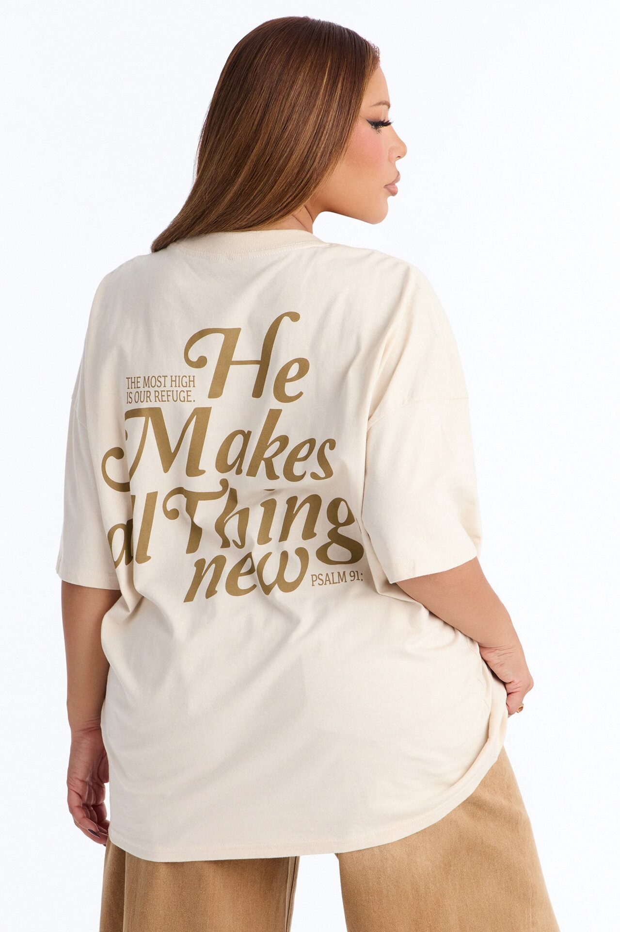 Trust In God Tee - Off White