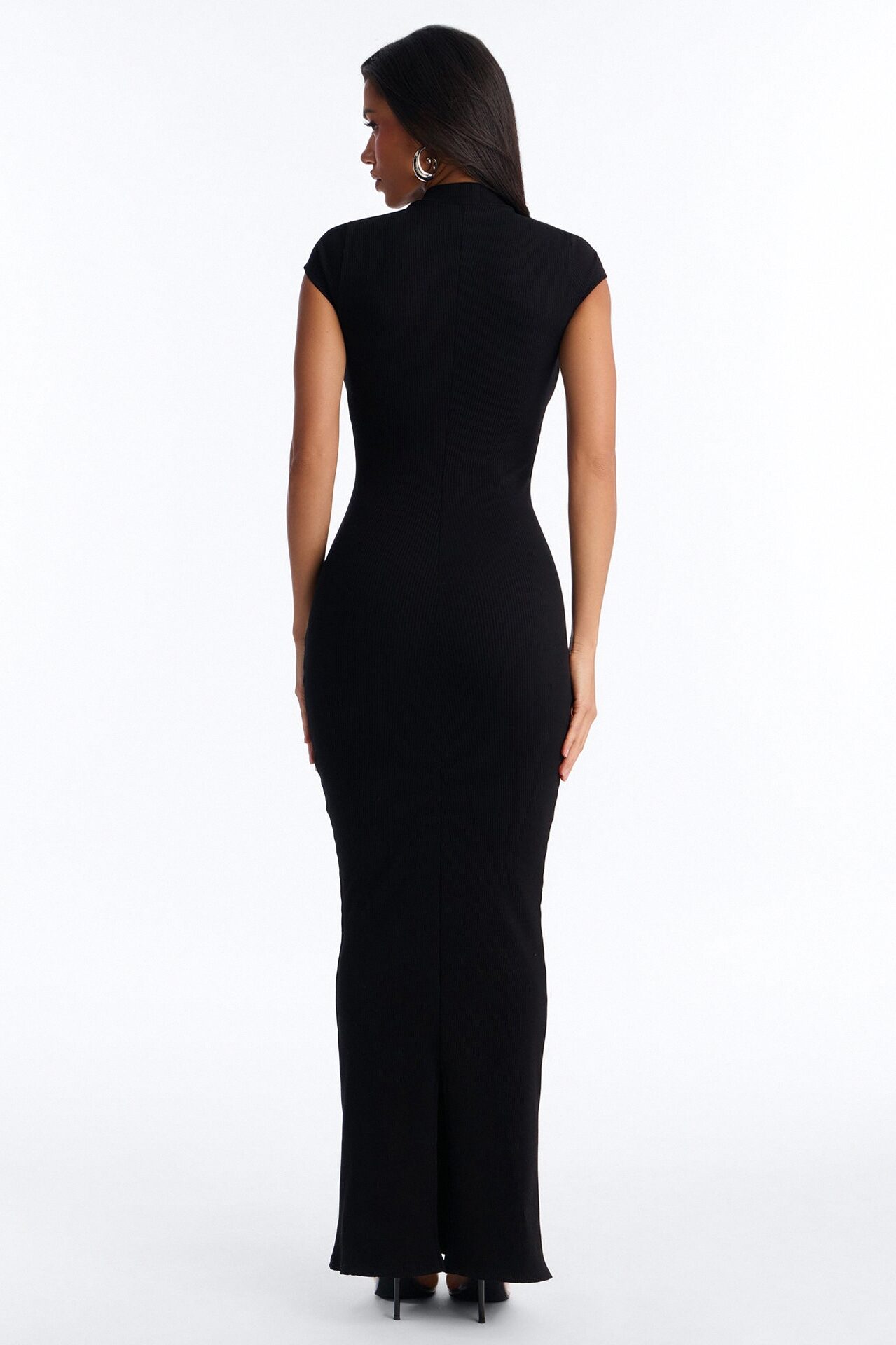 Nokia Snatched Maxi Dress - Black