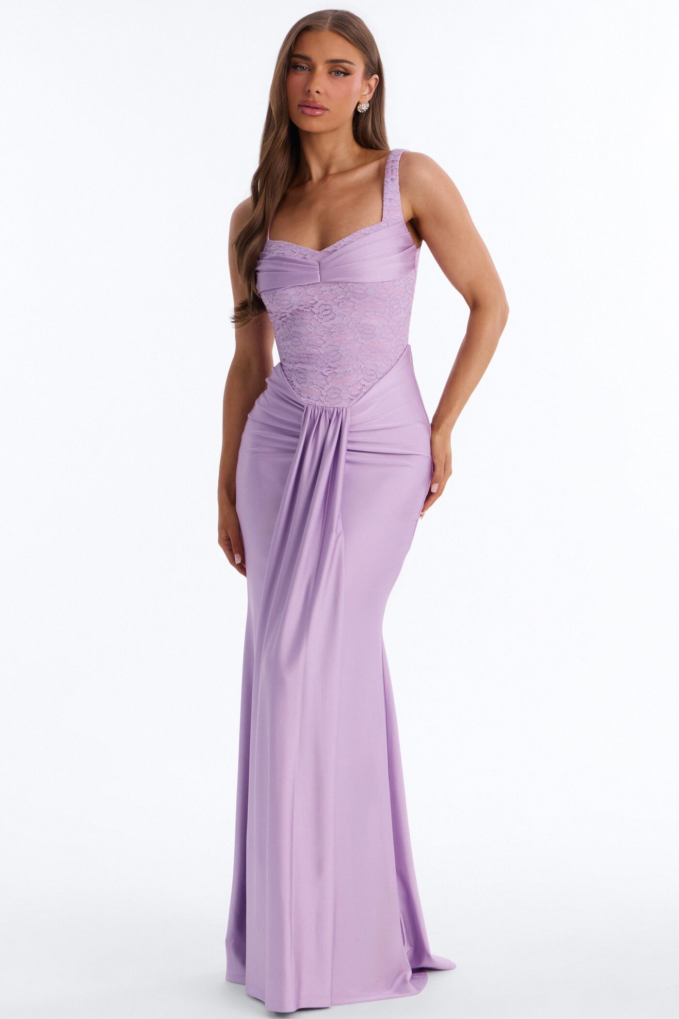 Chateau Hour Gown - Lavender