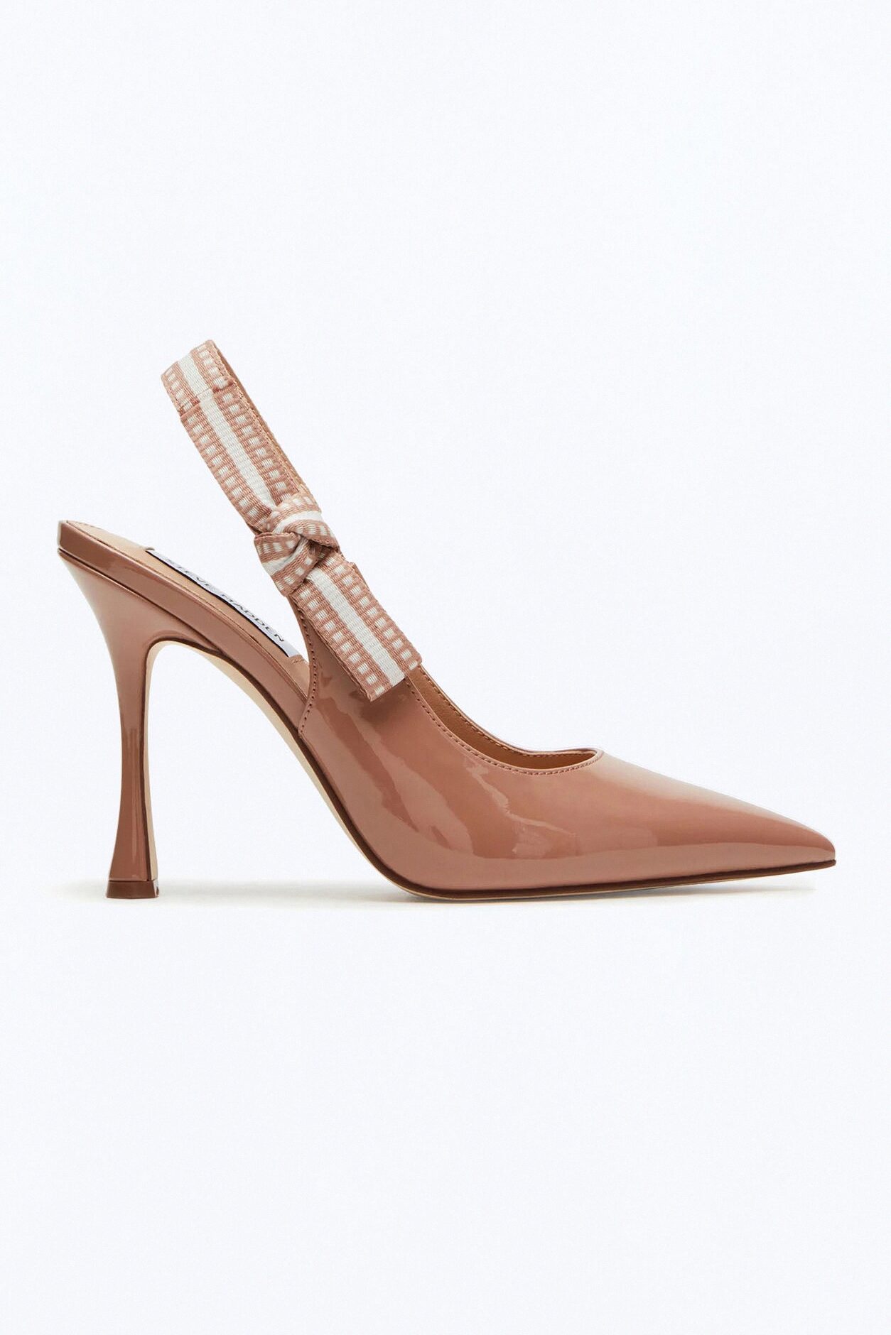 Steve Madden Bri Patent Slingback Pumps - Blush