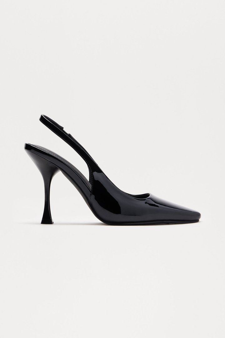 Helena Slingback Pumps - Black
