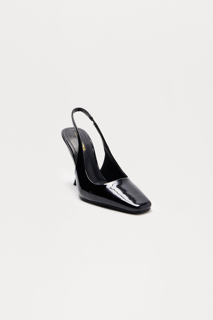 Helena Slingback Pumps - Black