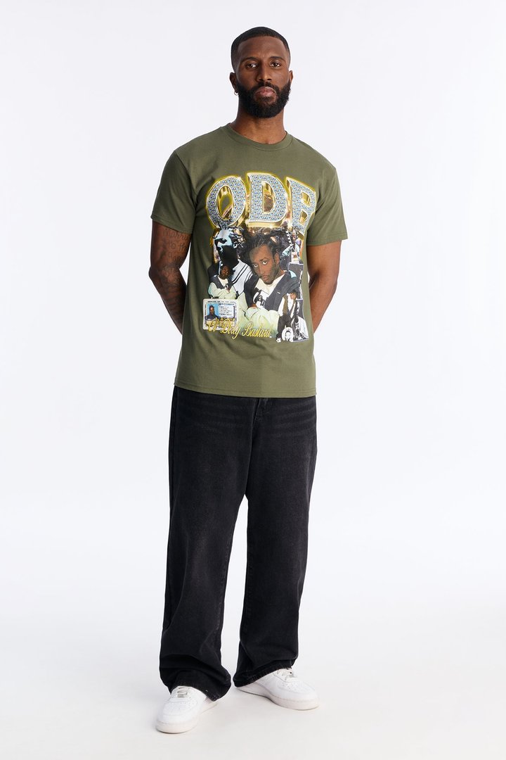 ODB Throwback Short Sleeve Shirt - Olive