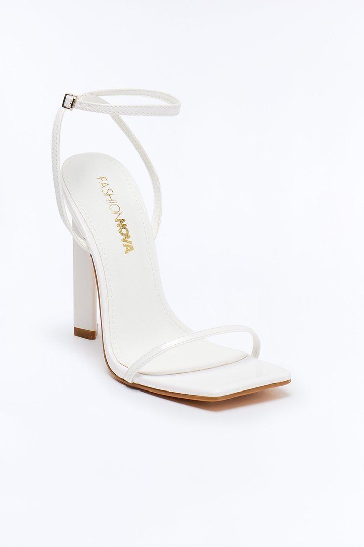 Outta Your Comfort Zone Heels - White