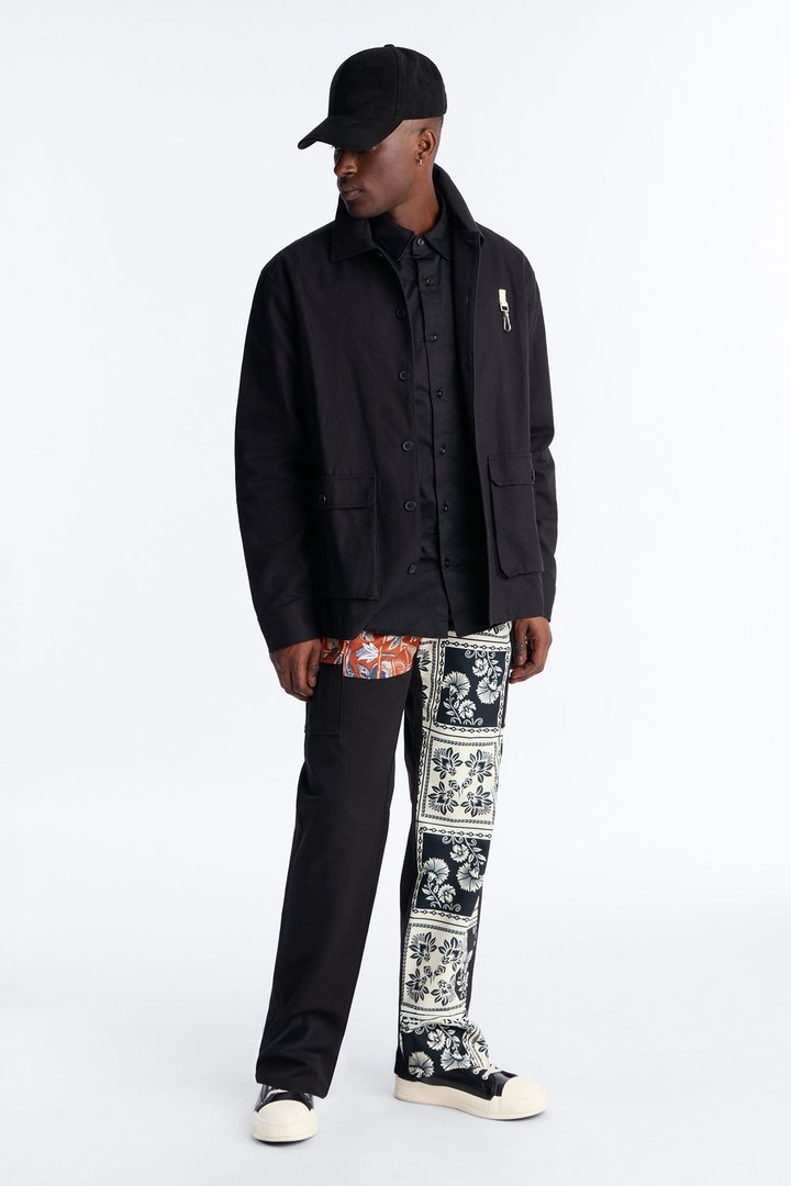 Straight Bowery Remix Pant - Black