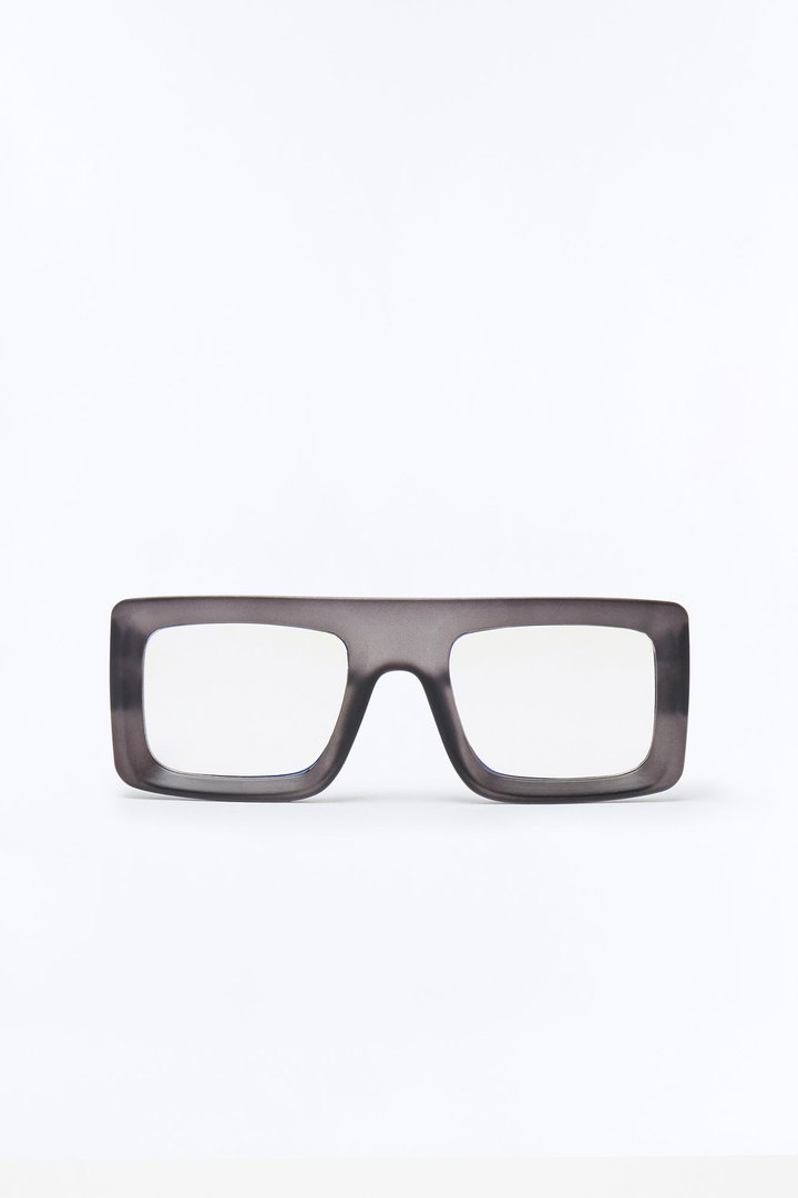 Prestige Matte Flat Top Sunglasses - Black