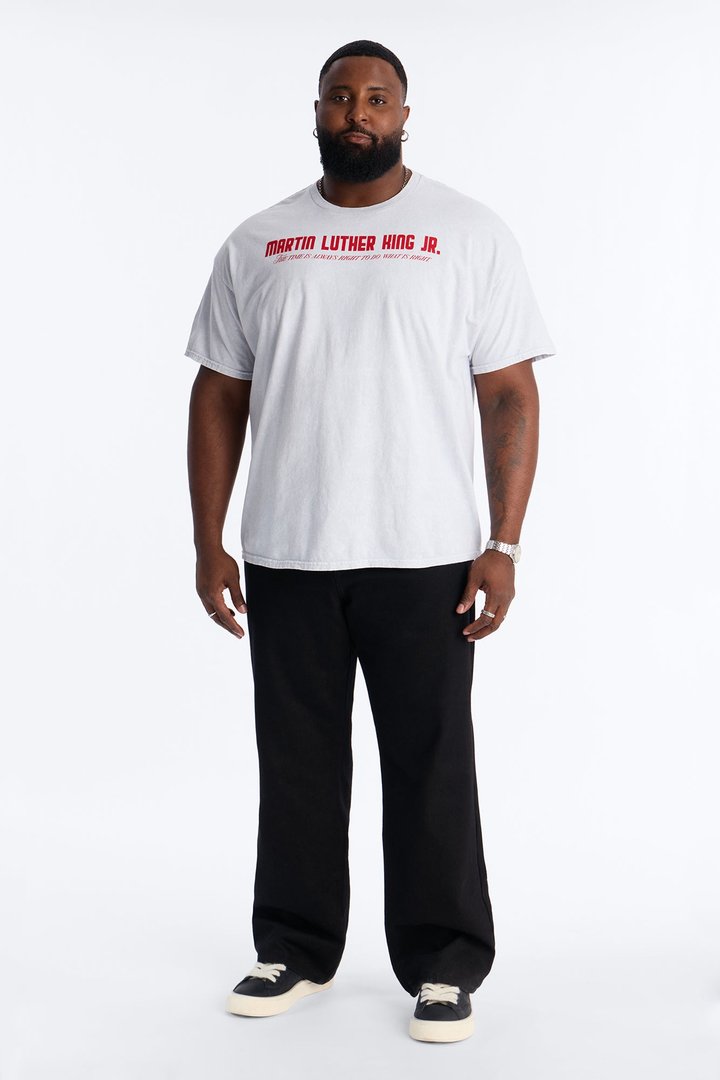 MLK Legacy Short Sleeve Tee - Grey