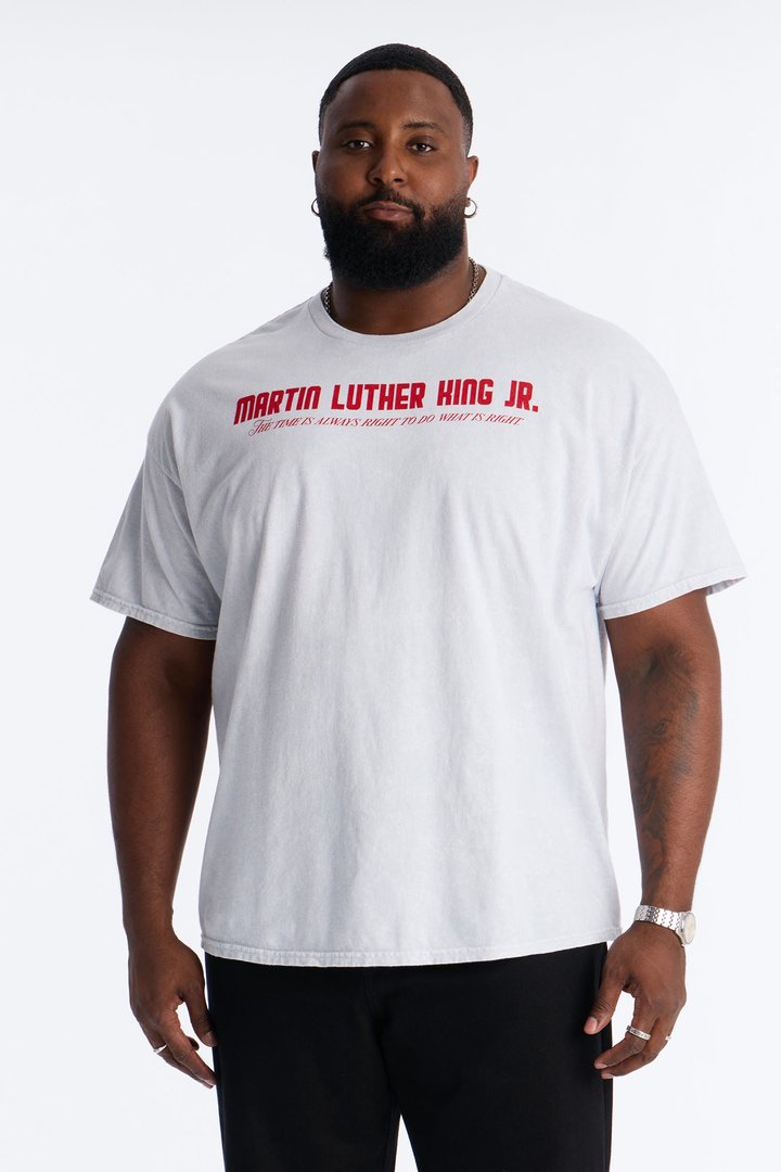 MLK Legacy Short Sleeve Tee - Grey
