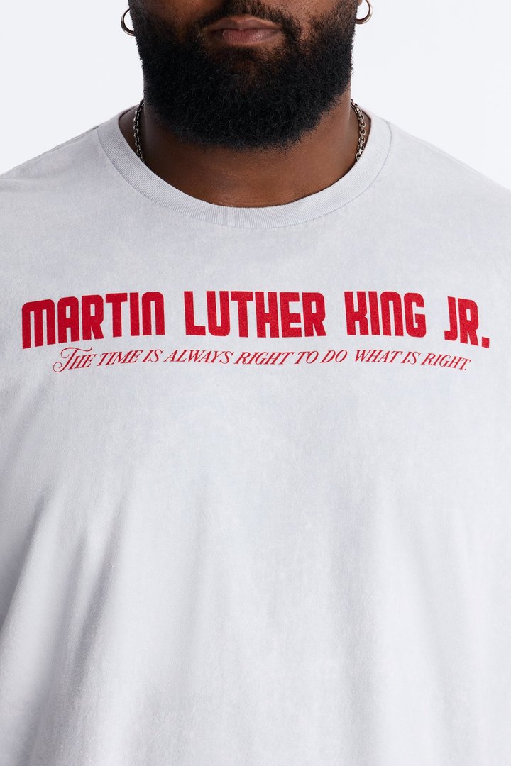 MLK Legacy Short Sleeve Tee - Grey