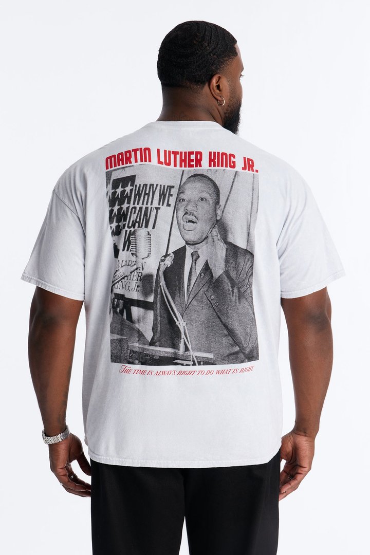 MLK Legacy Short Sleeve Tee - Grey