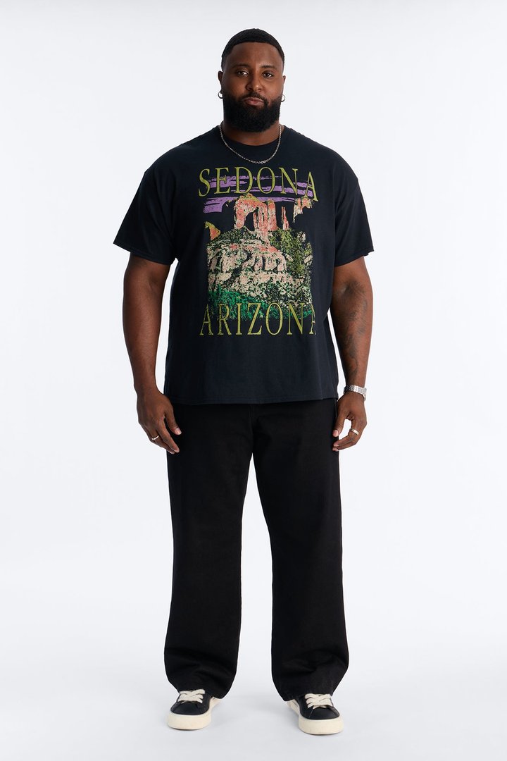 Sedona Arizona Short Sleeve Tee - Black