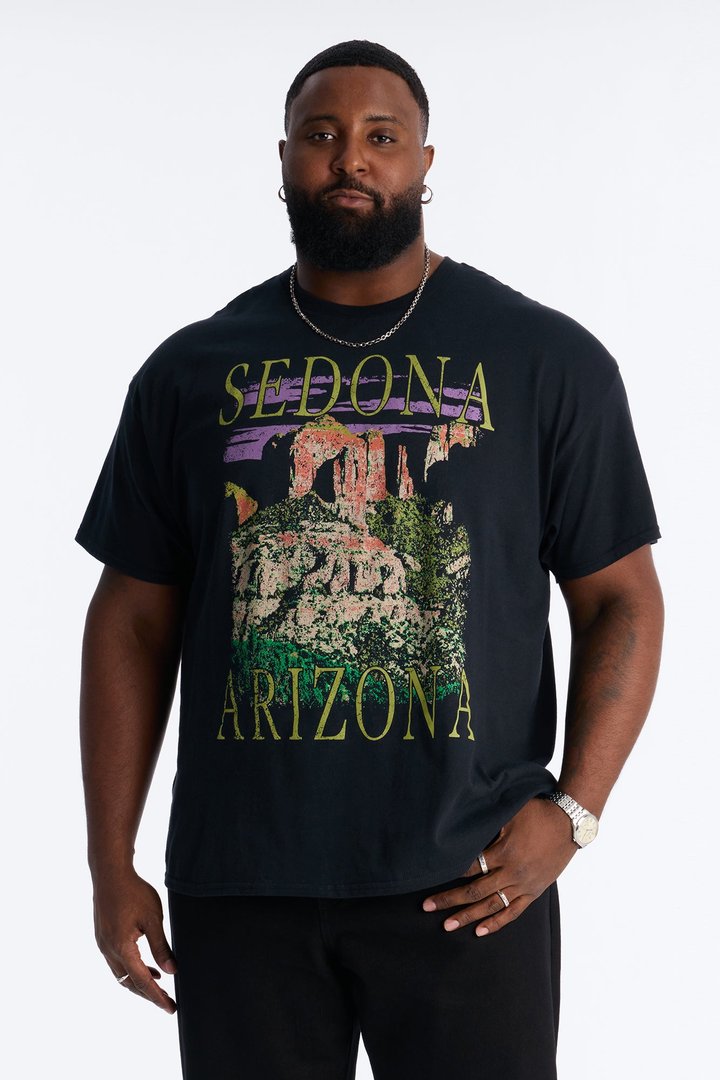 Sedona Arizona Short Sleeve Tee - Black