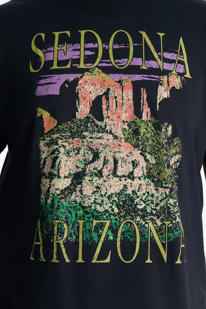 Sedona Arizona Short Sleeve Tee - Black