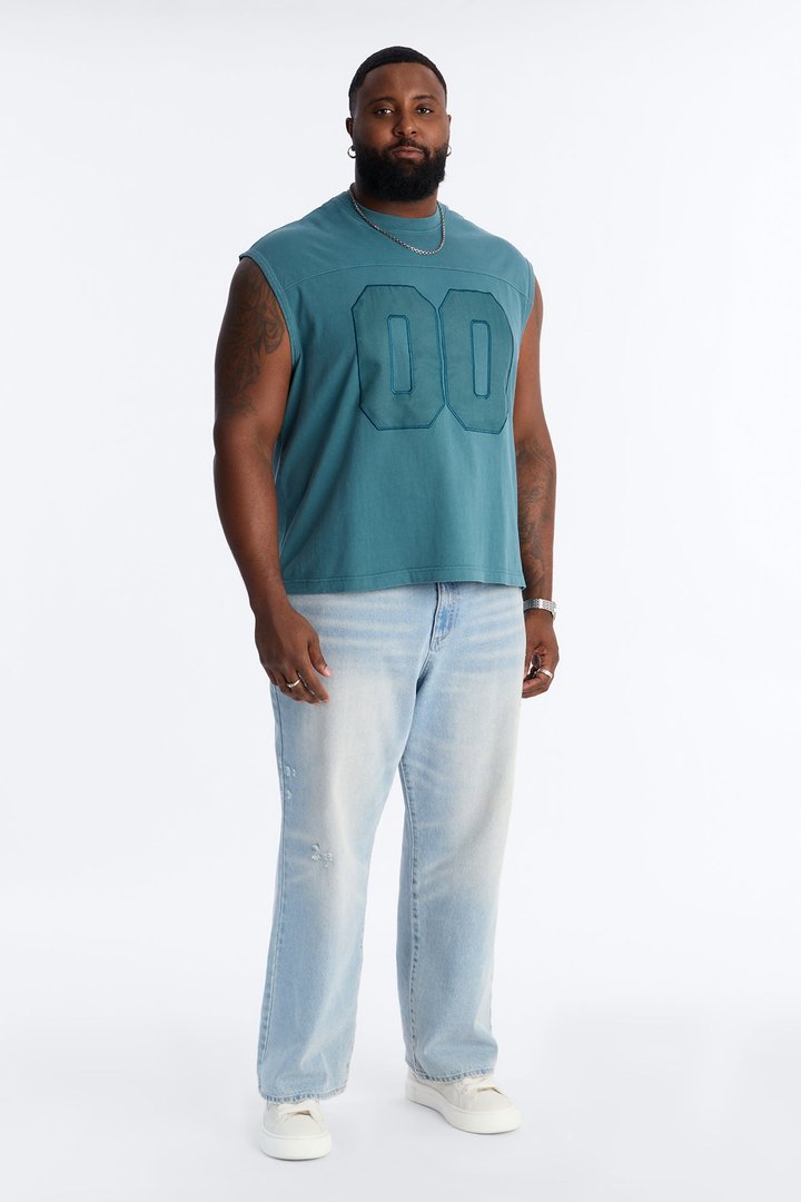 Neutral Code Muscle Tee - Blue