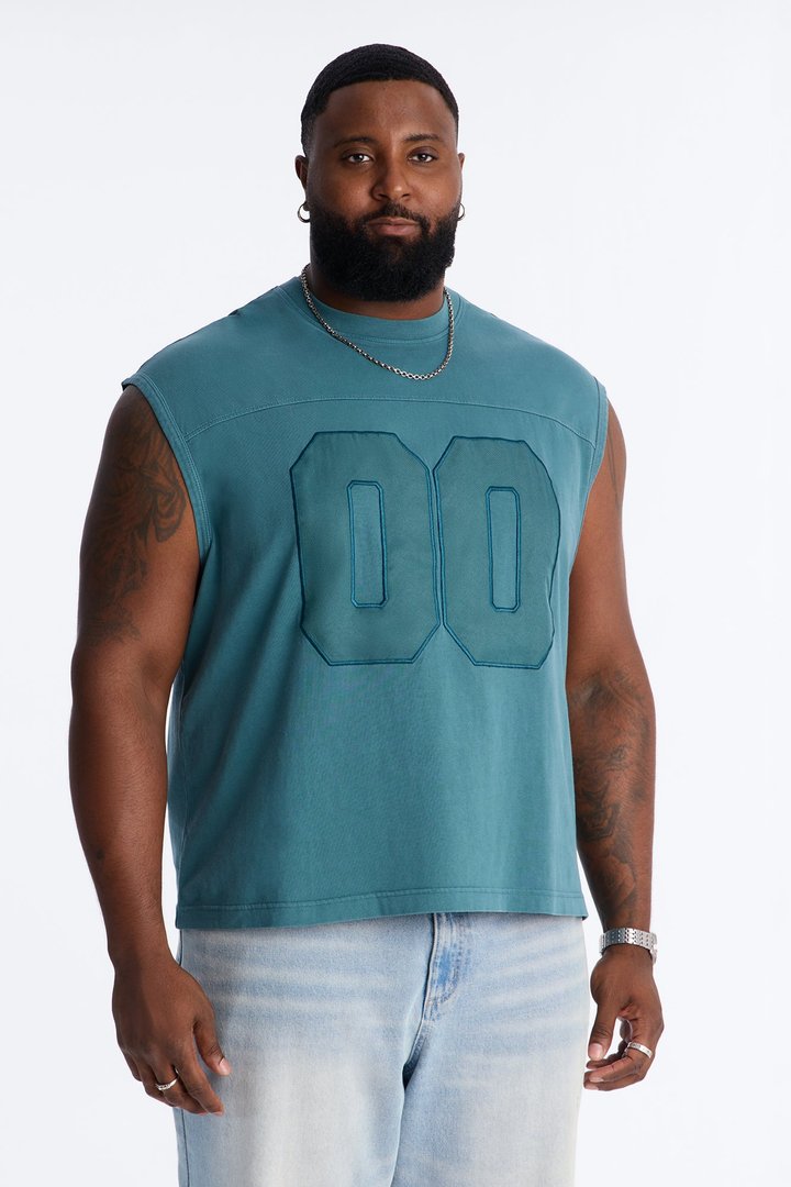 Neutral Code Muscle Tee - Blue