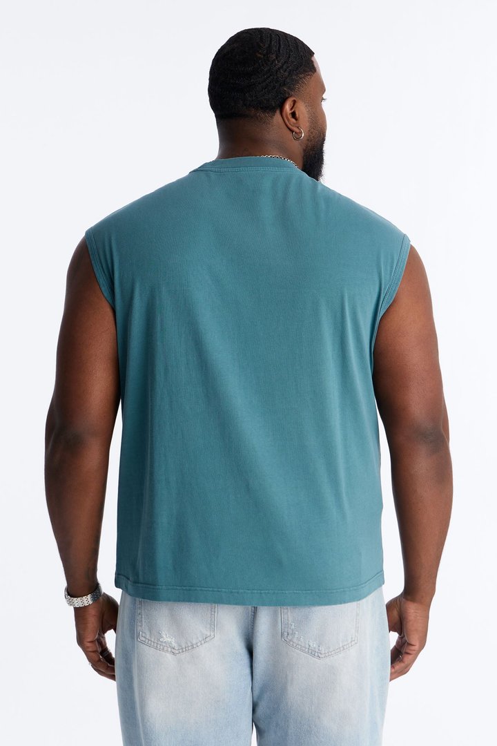 Neutral Code Muscle Tee - Blue