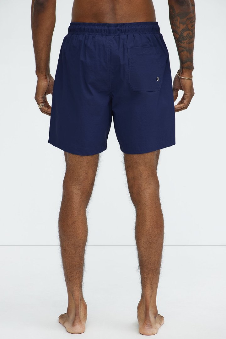Montez Stretch Swim Trunk 7″ - Navy