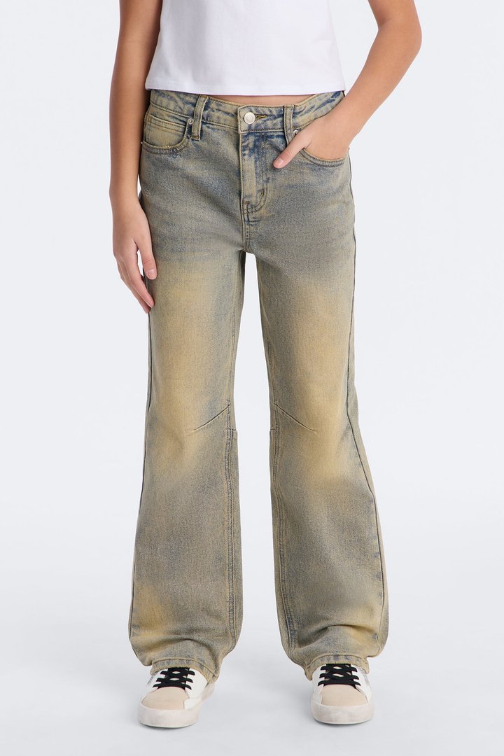 Mini Always Pressed Baggy Jeans - Vintage Wash