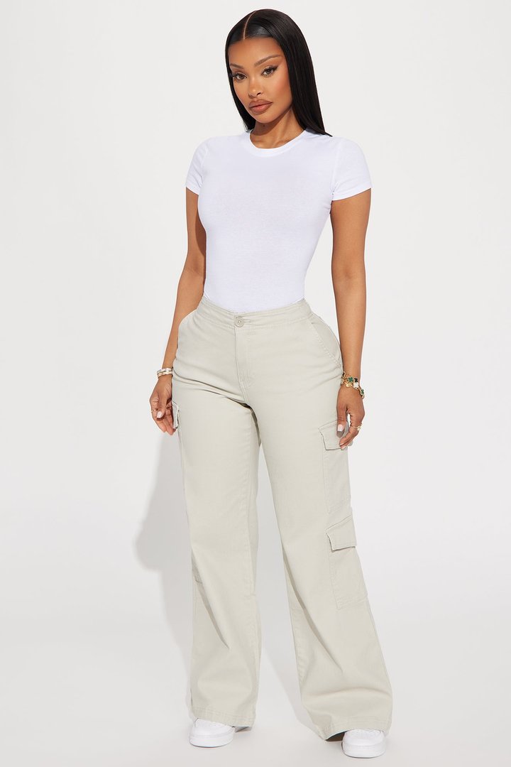 Camilla Classic Fit Crew Neck Tee - White
