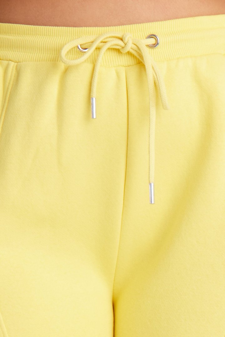 Stole My Ex Boyfriend's Straight Leg Sweatpants - Yellow