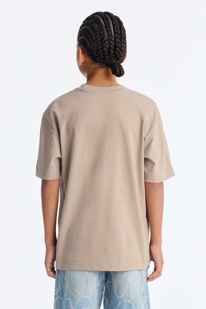 Mini Oversized Heavyweight Tee 240GSM - Taupe