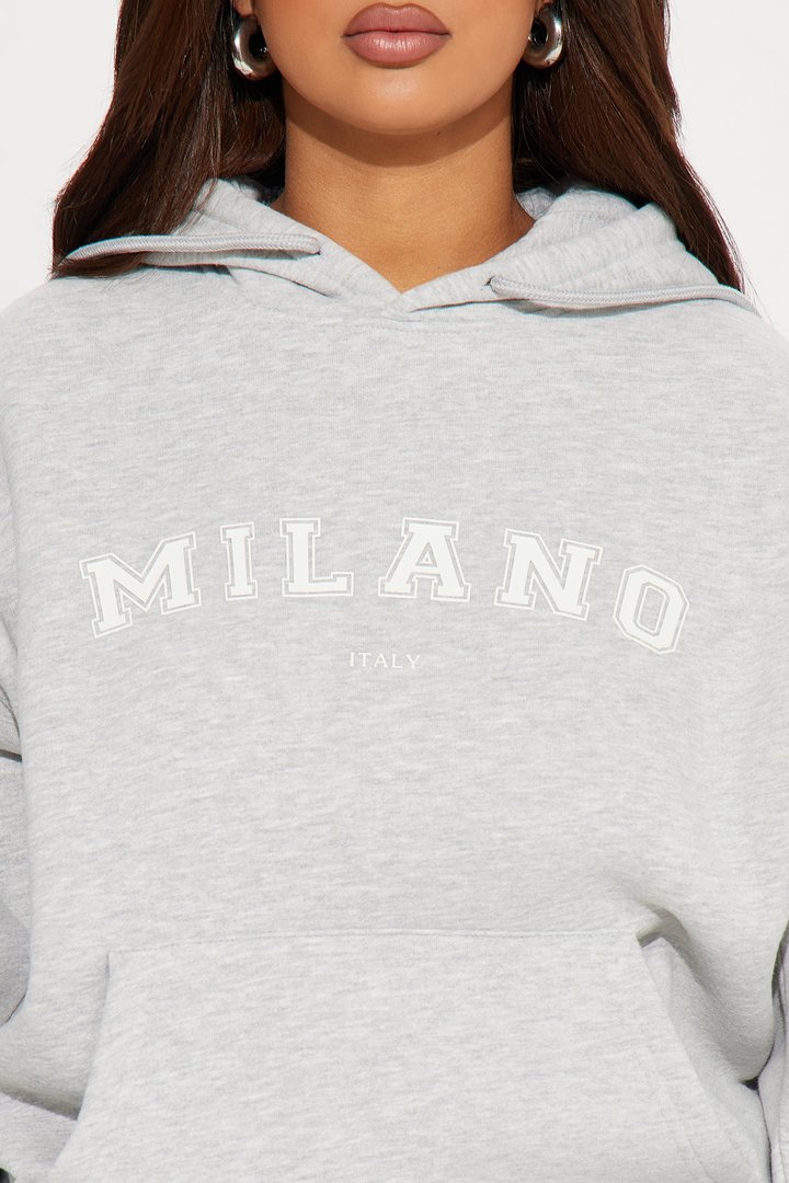 Milano Sweatpant Set - Heathered Grey