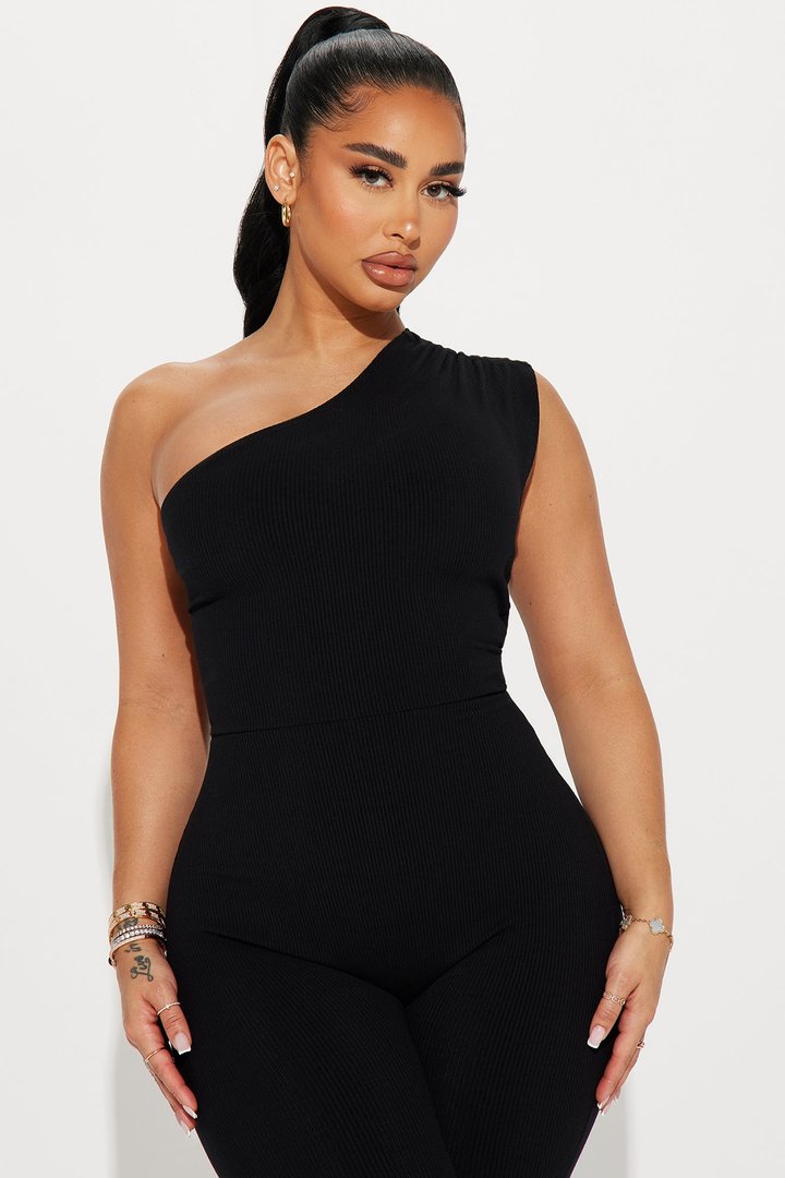 Scarlett Snatched Jumpsuit - Black
