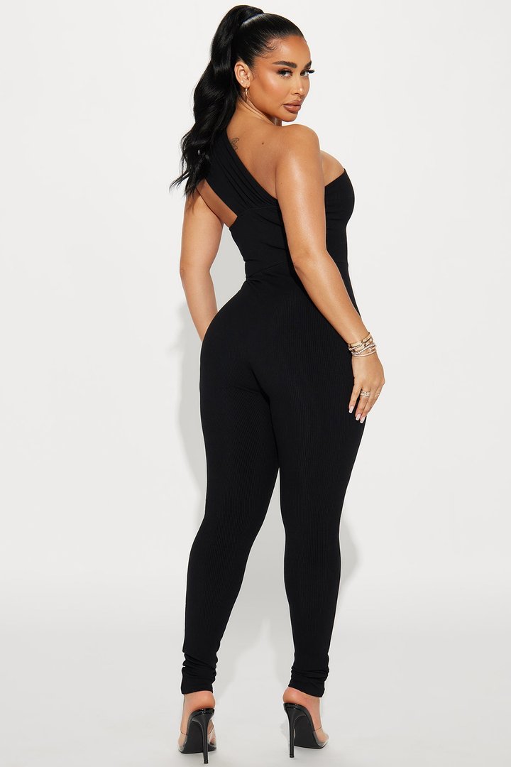 Scarlett Snatched Jumpsuit - Black