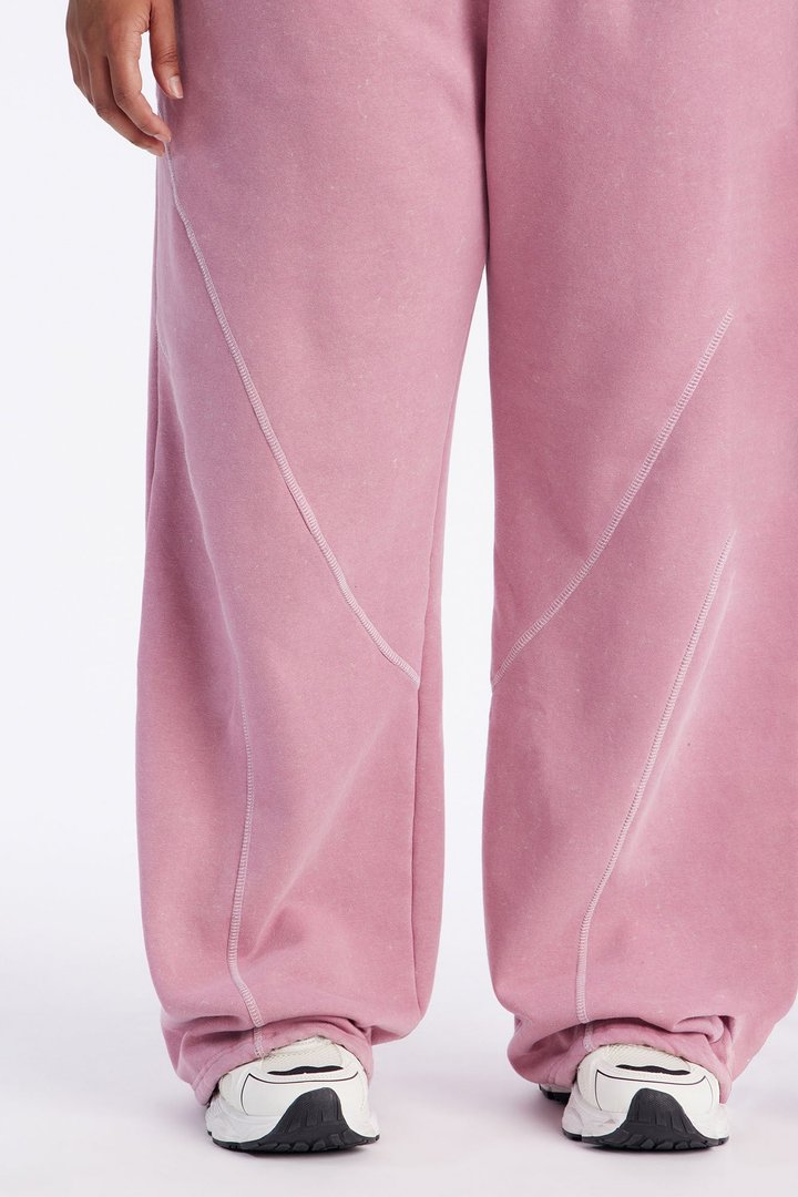 Norah Washed Lounge Pant - Mauve
