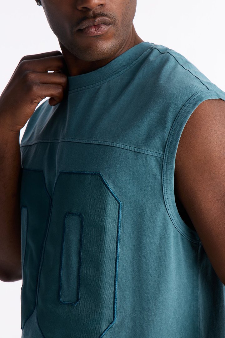 Neutral Code Muscle Tee - Blue