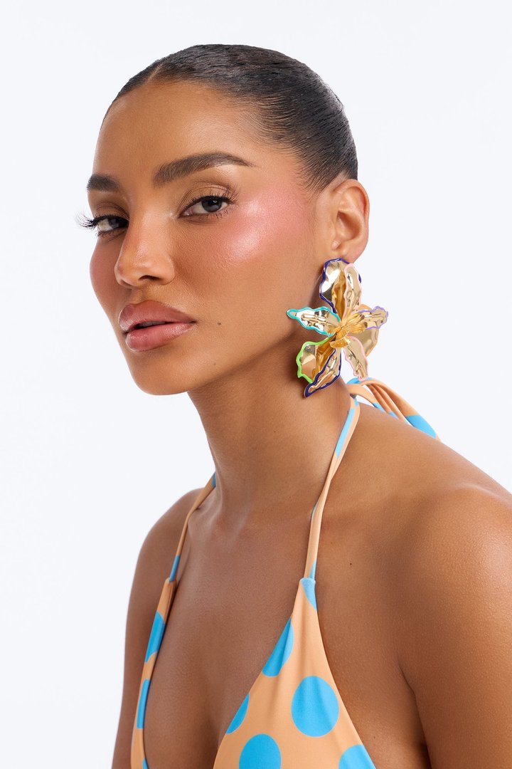 Savor Every Moment Drop Earrings - Multi Color